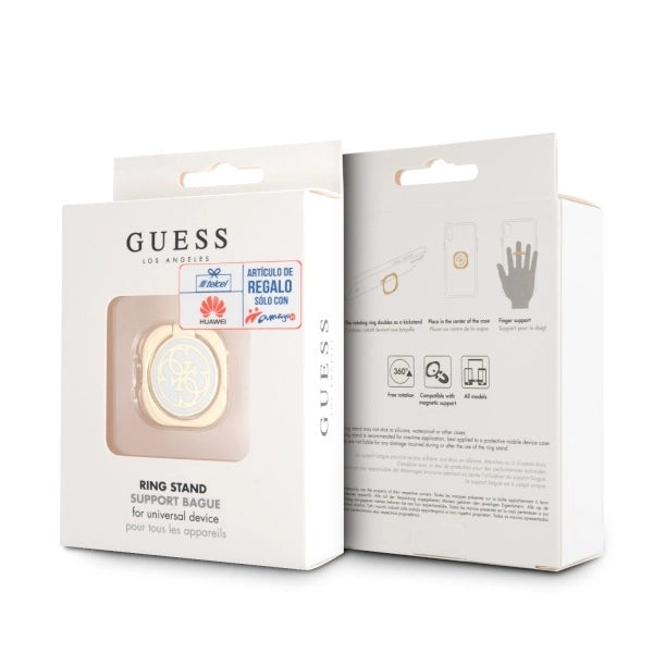 Guess Ring stand GURSEQGWH guld og hvid /guld og hvid 4G
