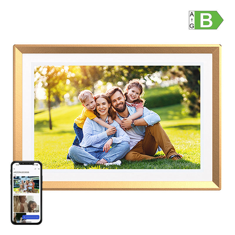 Arzopa D10 (guld) 10,1" digital fotoramme
