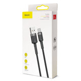 Baseus Cafule Kabel USB-A / USB-C QC3.0 2A 3m - Grå-Sort
