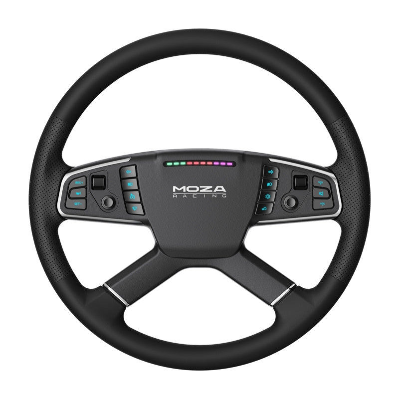 Spil sæt - R5 base + TSW lastbil rattet + SRP-Lite pedaler + Moza Racing RS071 klemmer (PC)