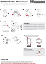 Spigen Gearlock MS100 Bike Handlebar Mount - sort