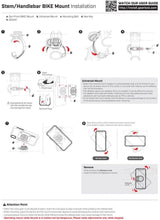 Spigen Gearlock MS100 Bike Handlebar Mount - sort