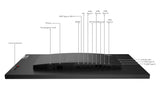 Lenovo ThinkVision P27h-30 computerskærm 68,6 cm (27") 2560 x 1440 pixel Quad HD LCD Sort