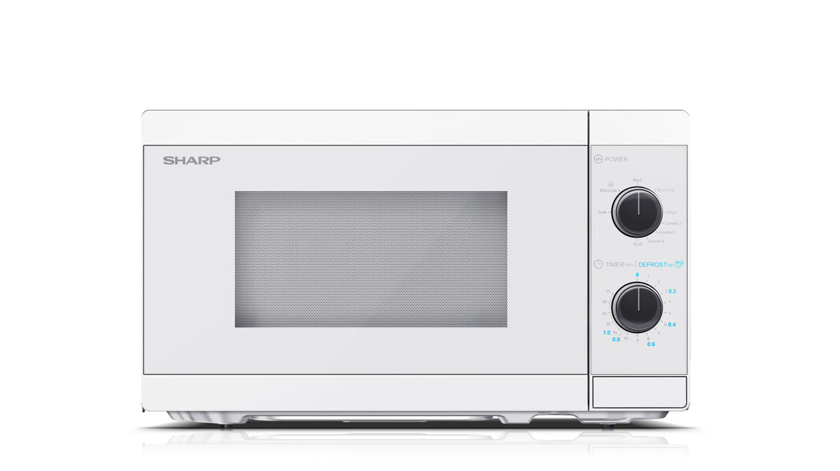 Sharp YC-MG01E-C mikrobølgeovn Hvid Grill mikroovn Bordplade 20 L 800 W