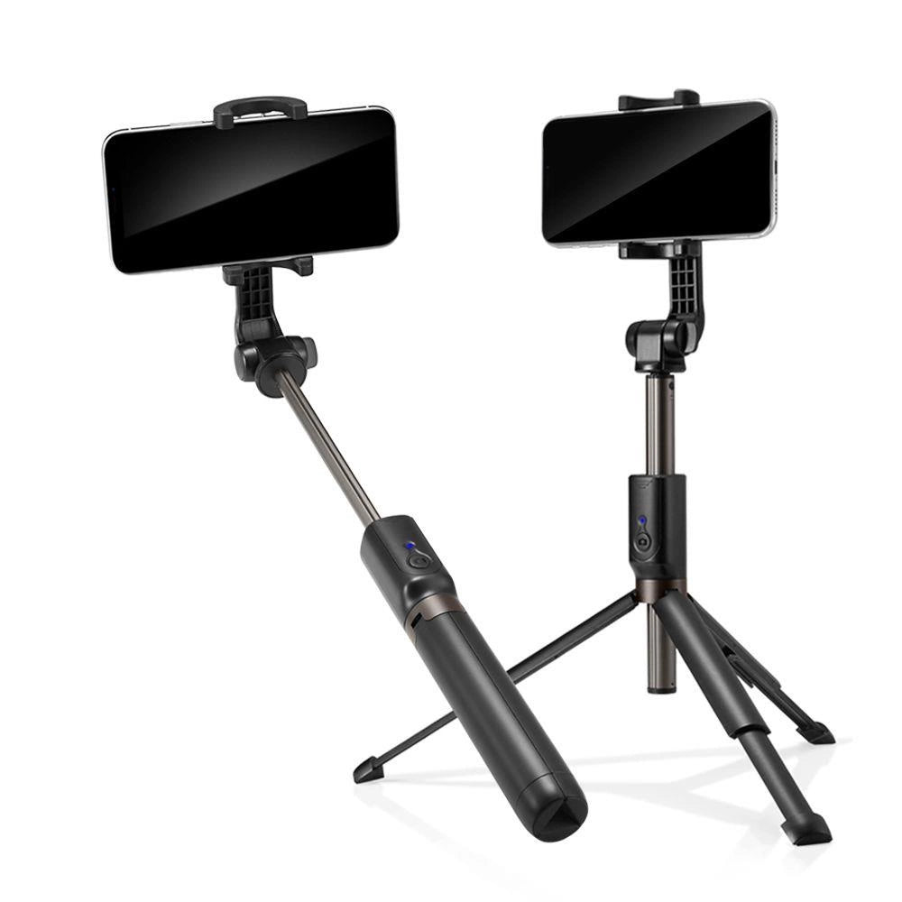 Selfie stick Spigen S540W Bluetooth med stativ - sort