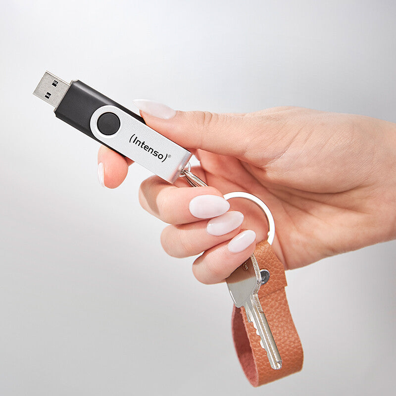 Intenso Pendrive 128GB Office Line USB 3.2, sort EU (3543491)