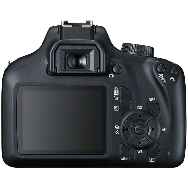 Canon EOS 4000D + EF-S 18-55mm III SLR kamerasæt 18 MP 5184 x 3456 pixel Sort