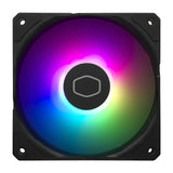 Cooler Master SickleFlow Edge 120 ARGB 3-i-1-ventilator (sort)