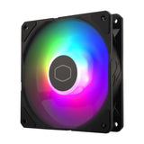 Cooler Master SickleFlow Edge 120 ARGB 3-i-1-ventilator (sort)