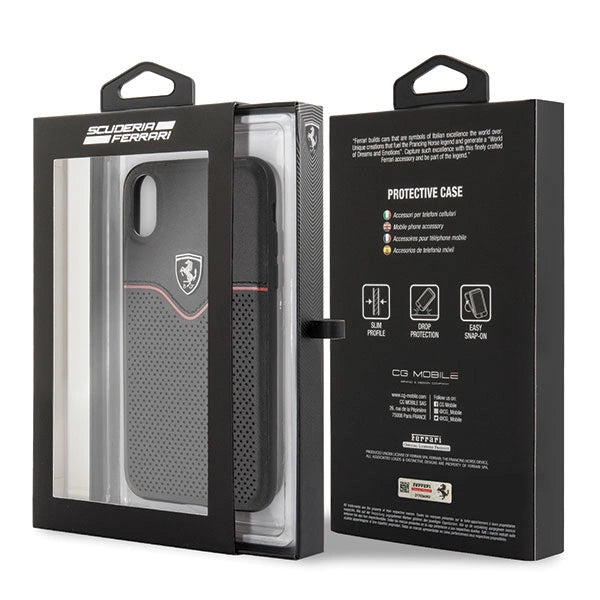 Ferrari Hardcase FEOVEHCI65BK iPhone Xs Max sort/sort Off Track Victory