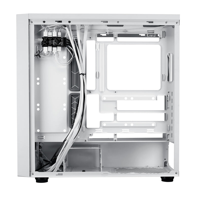 Cooler Master MasterBox 600 computerkasse (hvid)