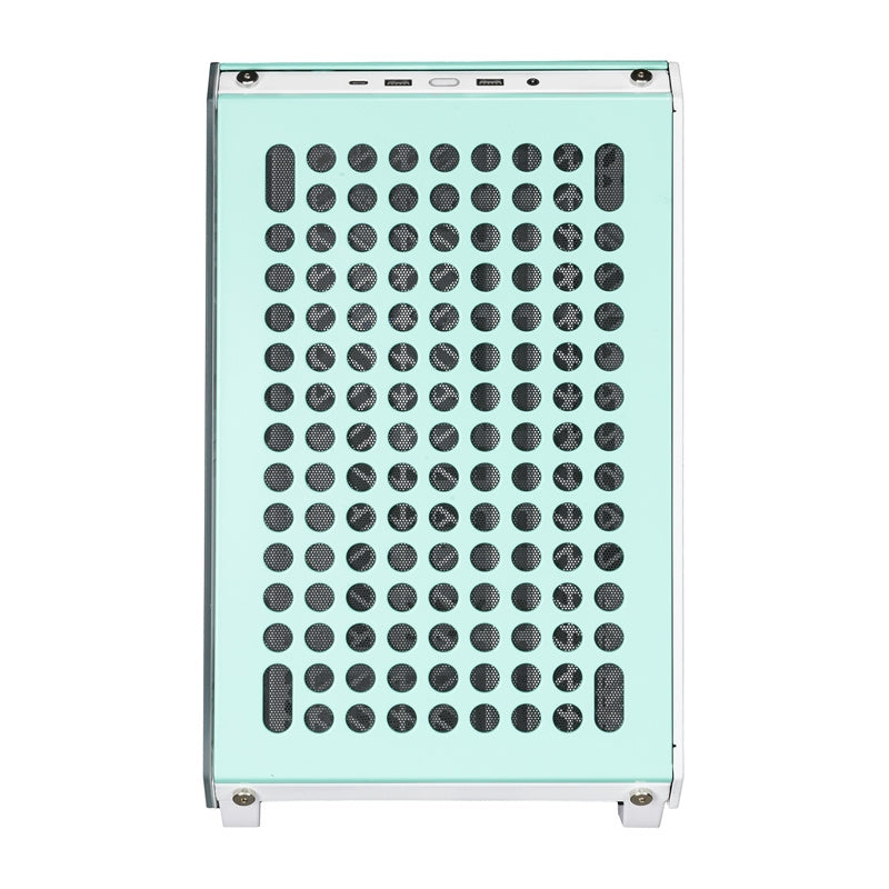 Cooler Master Qube 500 Flatpack Macaron computerkasse (grøn)