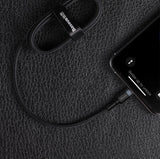 Baseus CATLKLF-G1 Lightning - USB-C PD QC kabel 18W 480Mb/s 1m - sort og grå