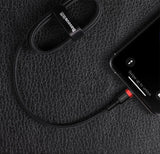 Baseus CATLKLF-G1 Lightning - USB-C PD QC cable 18W 480Mb/s 1m - black and gray