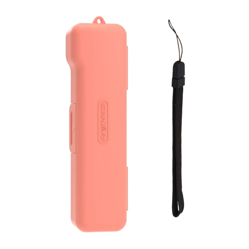 Sunnylife- beskyttelsesfoder med rem til Osmo Pocket 3 (rosa)