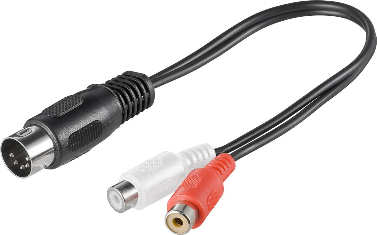 goobay Lyd adapter Sort