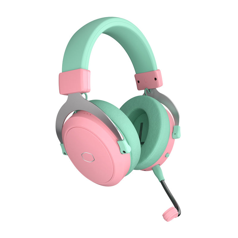 Cooler Master CH351-MC gaming-hovedtelefoner (grøn-rosa)
