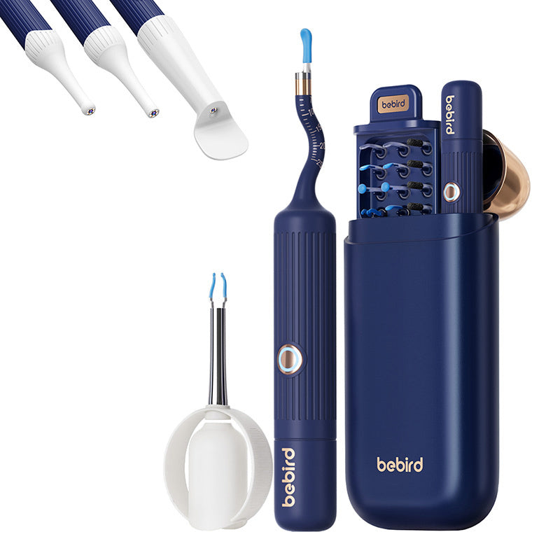 Bebird EarSight Plus otoskop med øre rengøring kamera (blå)