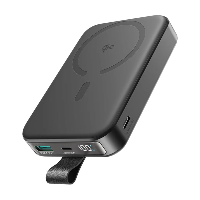 Joyroom magnetisk trådløs strømbank JR-PBM11 22,5W med stativ (sort)