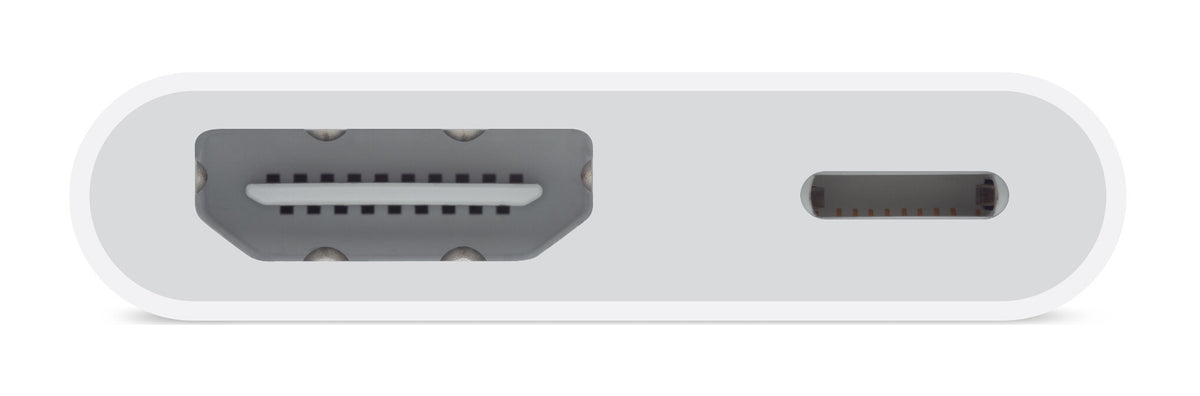 Apple MW2P3ZM/A videokabel adapter Lightning HDMI + USB Type-C Hvid