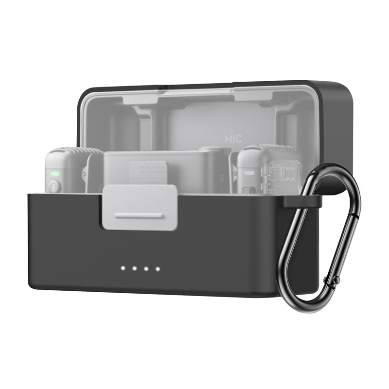 Puluz beskyttelsesfoder til DJI Mic 2 (sort)