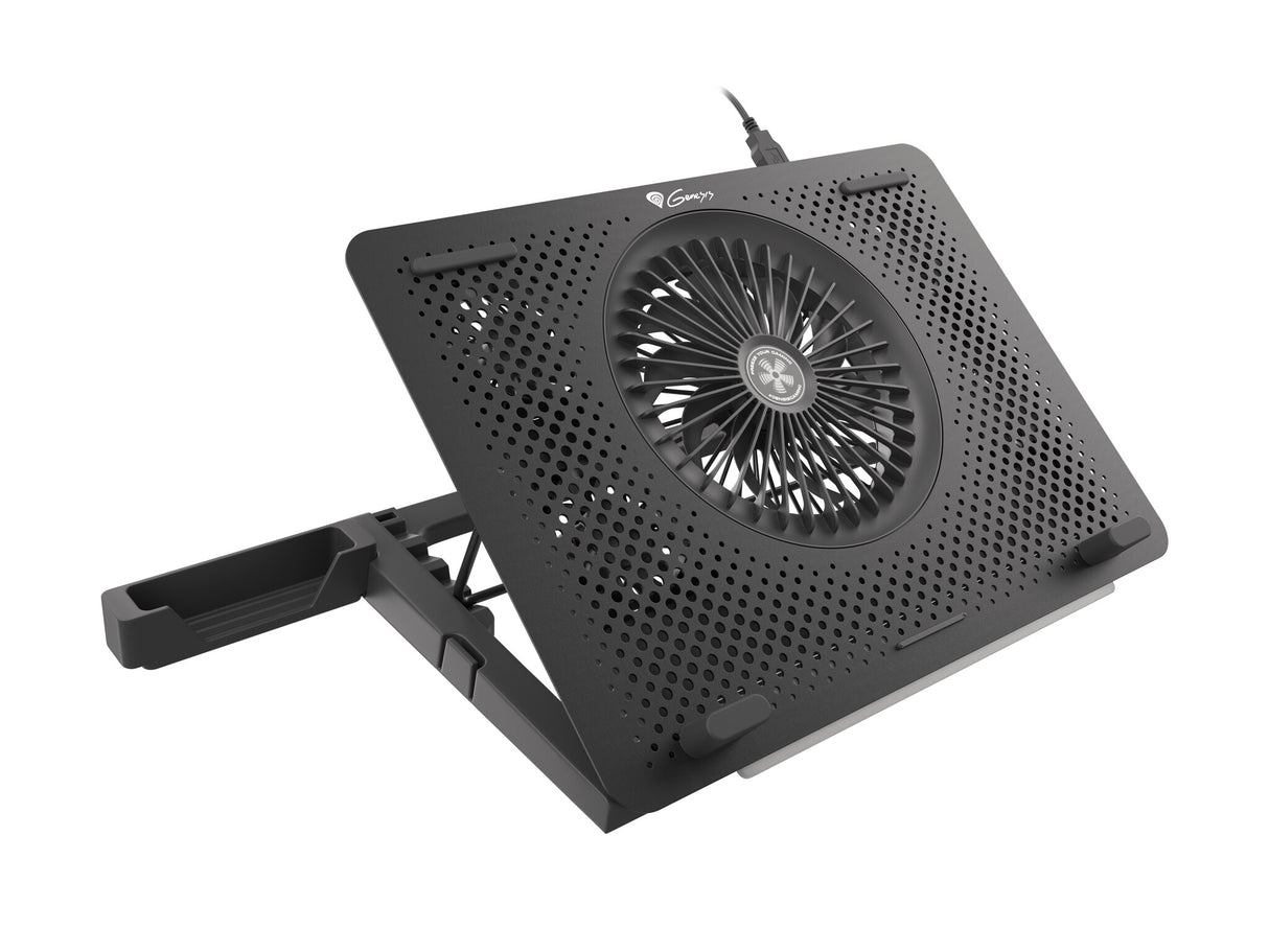 GENESIS Oxid 450 køling til laptop 39,6 cm (15.6") 2400 rpm Sort