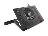 GENESIS Oxid 450 køling til laptop 39,6 cm (15.6") 2400 rpm Sort