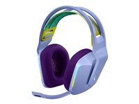 Logitech G G733 LIGHTSPEED Wireless RGB Gaming Headset Trådløs Headset Lilla