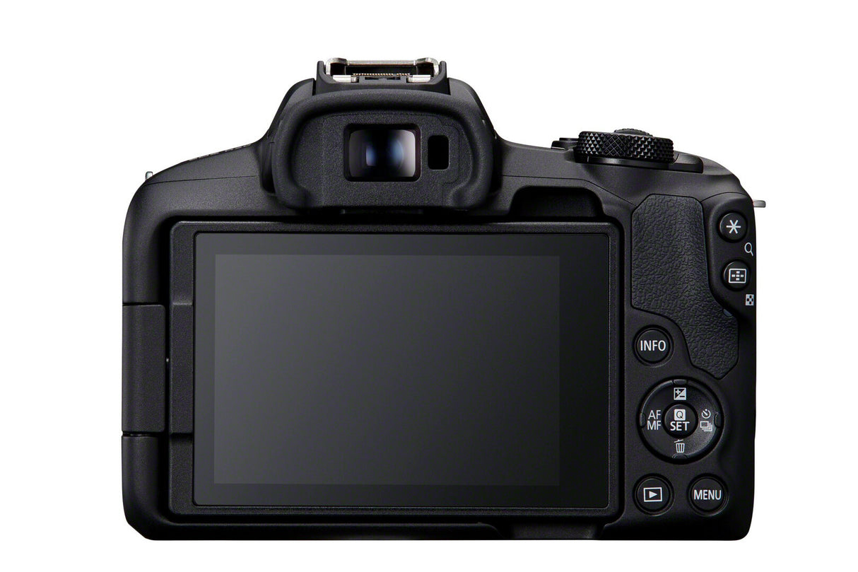 Canon EOS R50, Black + RF-S 18-45mm F4.5-6.3 IS STM Kit MILC 24,2 MP CMOS 6000 x 4000 pixel Sort