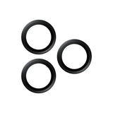 PanzerGlass ® Hoops® Sort Kameralinsebeskytter iPhone 17 Pro | iPhone 17 Pro Max | iPhone 16 Pro | 16 Pro Max
