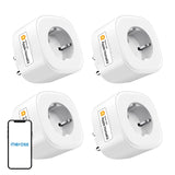 Meross MSS210HKQUA-EU (HomeKIt) smart stikkontakt (fire pakke)