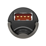 Baseus Tiny Star mini smart USB biloplader 30W Quick Charge 3.0 grå (VCHX-A0G)