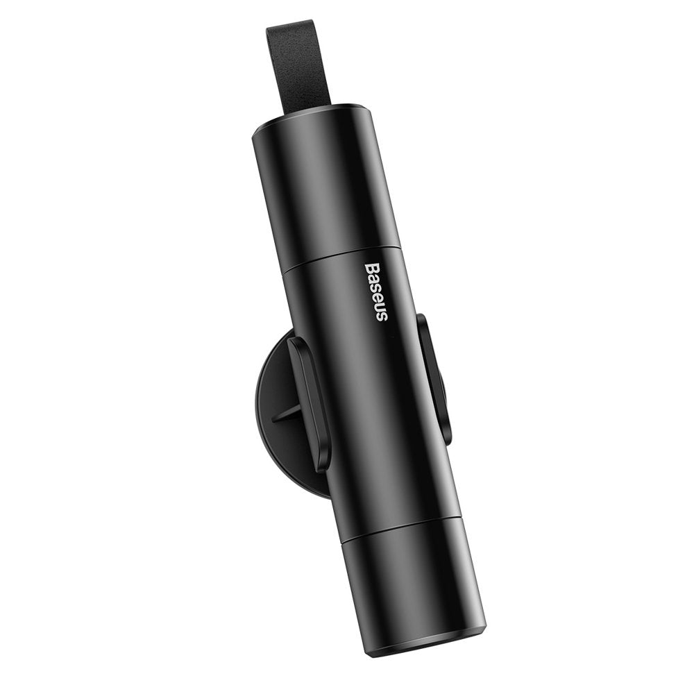 Baseus Sharp Tool Safety Hammer (Vindu-bryde+Sikkerhedsseler skæring) mørkgrå (CRSFH-0G)