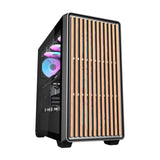 Darkflash DS900WD computercase (sort) + 4 fans