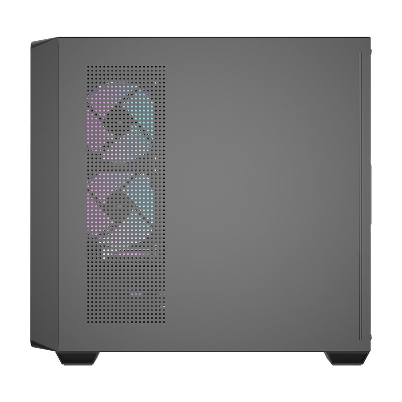 Darkflash DS900WD computercase (sort) + 4 fans
