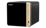 QNAP TS-464 NAS Tower Intel(R) Celeron(R) N5095 8 GB DDR4 0 TB QNAP QTS Black