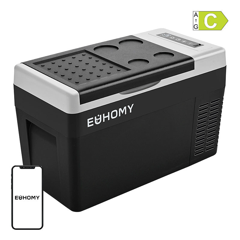 Euhomy CF004 bilkøleskab, 19L