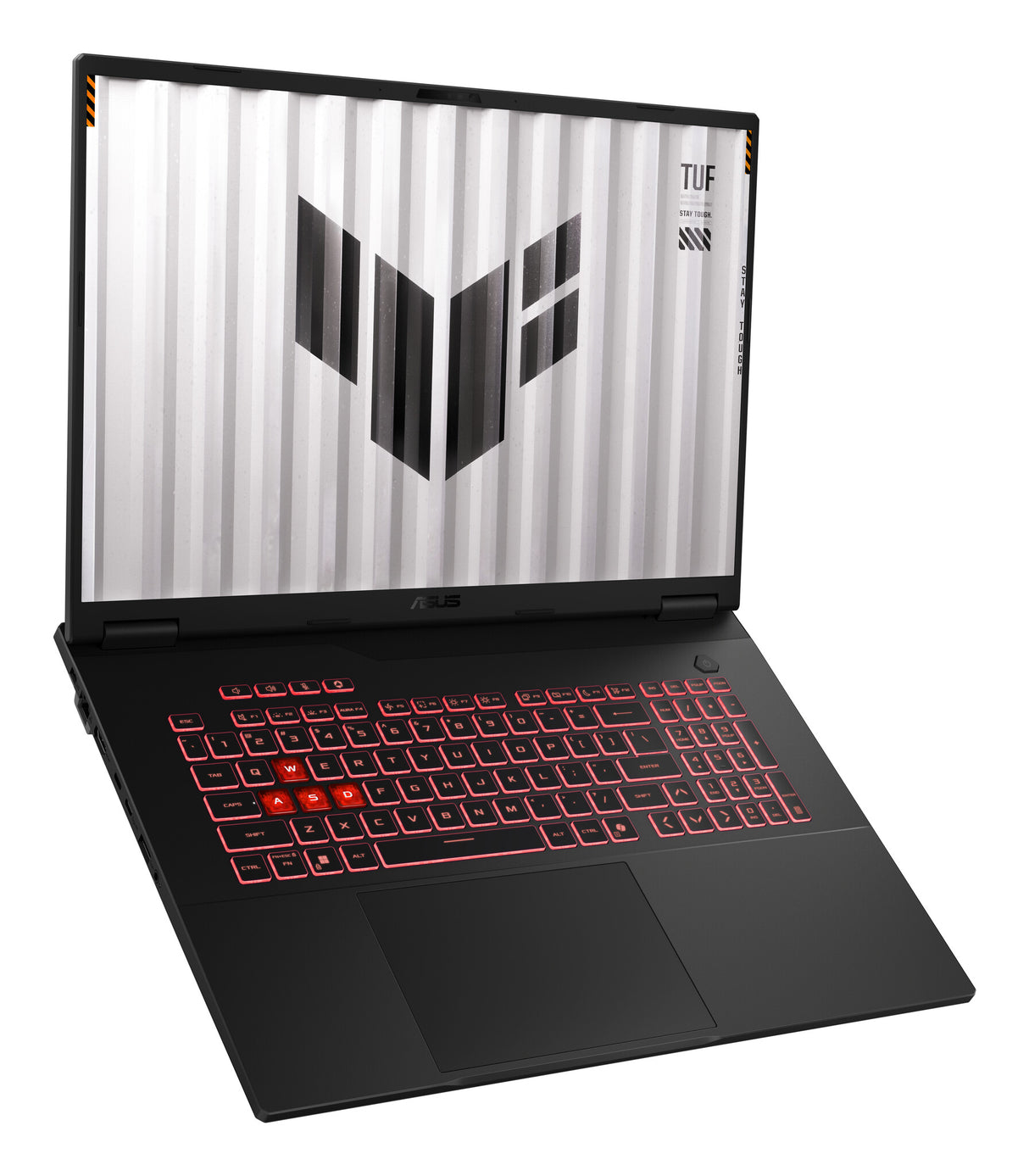 ASUS TUF Gaming A18 FA808UM-S8015W AMD Ryzen™ 7 260 Laptop 45,7 cm (18") WUXGA 16 GB DDR5-SDRAM 512 GB SSD NVIDIA GeForce RTX 5060 Wi-Fi 6E (802.11ax) Windows 11 Home Sort, Grå