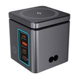 Blitzwolf BW-i113 GaN, USB-A, 3xUSB-C, 105W netoplader