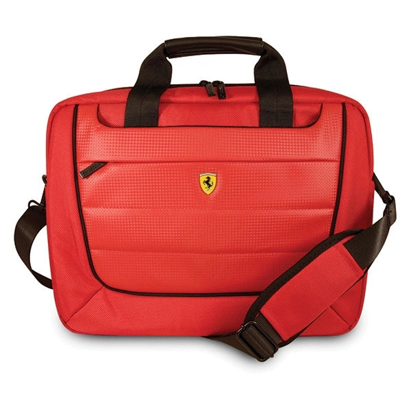 Ferrari Scuderia taske til en 16" laptop - rød