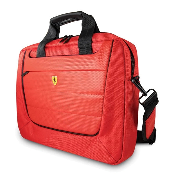 Ferrari Scuderia taske til en 16" laptop - rød