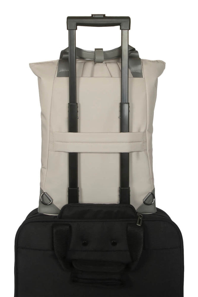 Targus Ávila Rygsæk til notebook 16 Metal hardware Genanvendt PET 150 Vegansk læder Beige