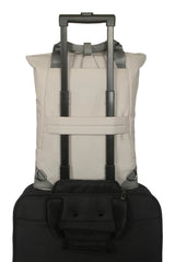 Targus Ávila Rygsæk til notebook 16 Metal hardware Genanvendt PET 150 Vegansk læder Beige