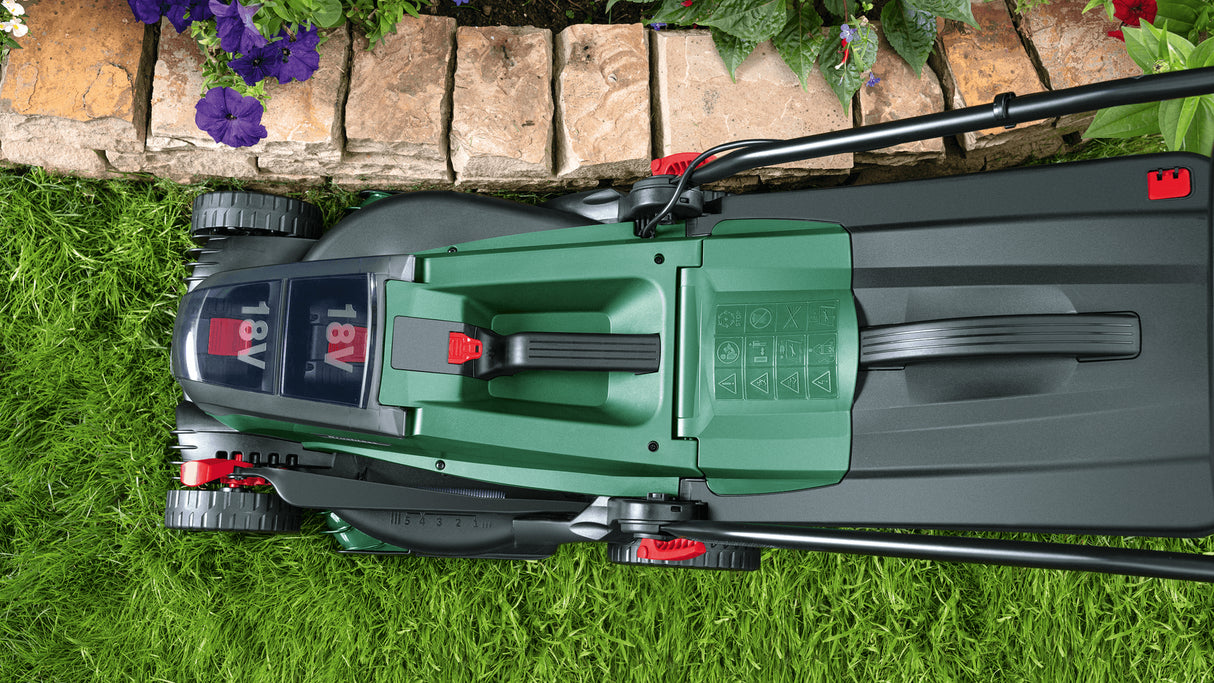 Bosch UniversalRotak plæneklipper 18V 37 cm Intet batteri