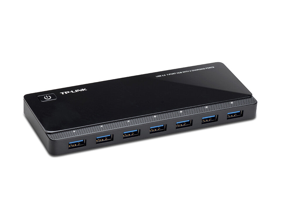TP-Link UH720 interface hub USB 3.2 Gen 1 (3.1 Gen 1) Micro-B 5000 Mbit/s Sort
