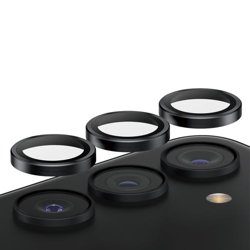 PanzerGlass ® Hoops® Sort Kameralinsebeskytter Samsung Galaxy S24 | S23 | S23+
