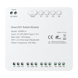 DIY Avatto WSMD-4 250V smart switch modul