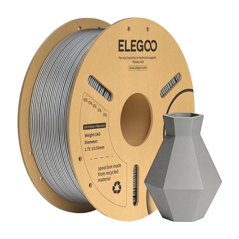 ELEGOO PLA+ Filament (stjernegrå)
