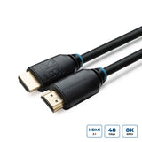 Microconnect MC-HDM19191.5V2.1 HDMI-kabel 1,5 m HDMI Type A (Standard) Sort