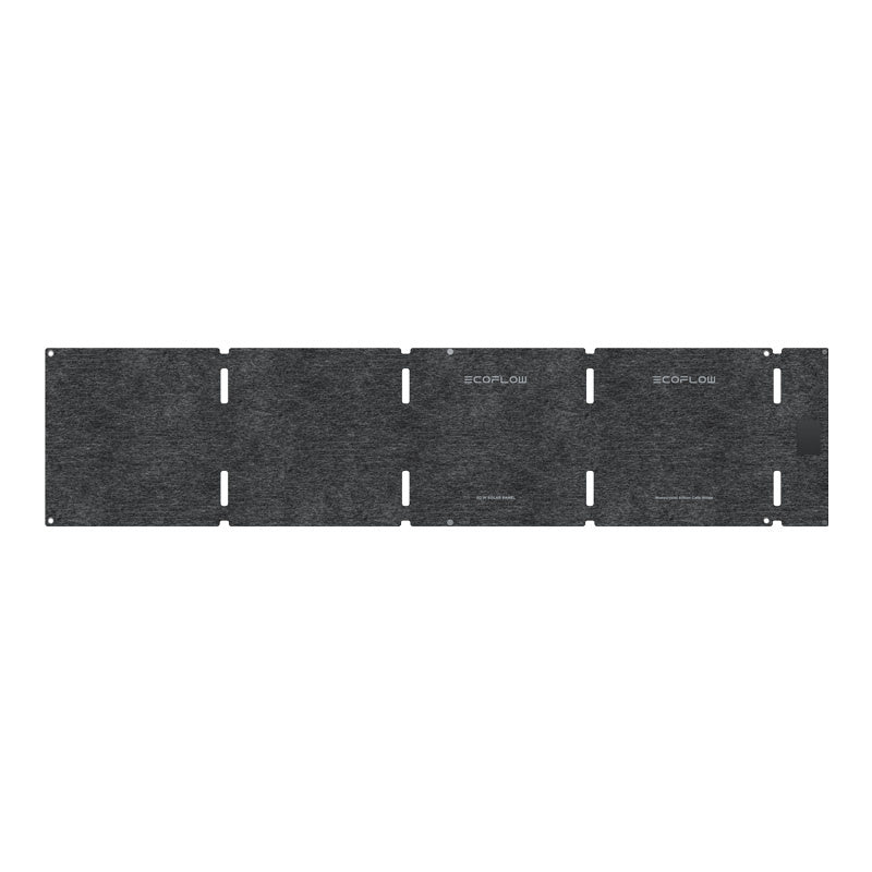 Bærbart sammenklappeligt solcellepanel EcoFlow 60W (USB-C)